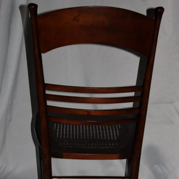 Vintage Wooden Rocking Chair - Picture 7 of 9